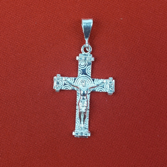 unbranded Other - 925 sterling silver‎ Crucifix pendant/ Jesucristo de plata fina 925